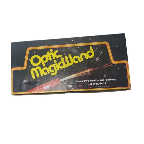 vintage optic magic wand new in box 48 pack blue and red fiber optic toy - Picture 6 of 6